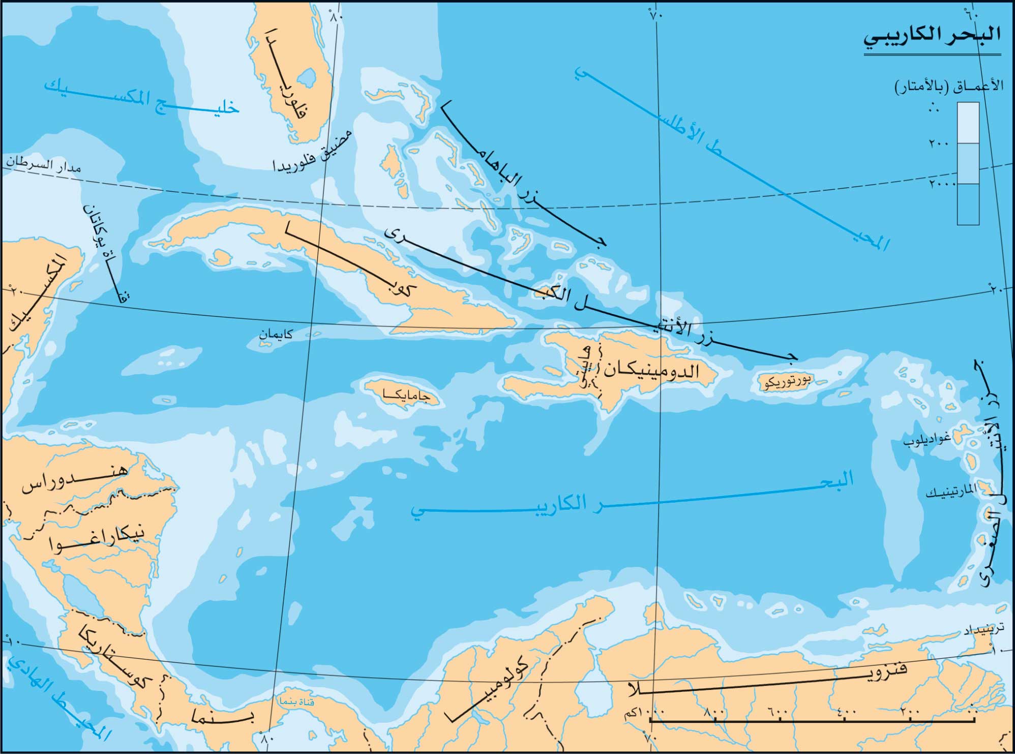 الموسوعة العربية | الكاريبي (البحر-)